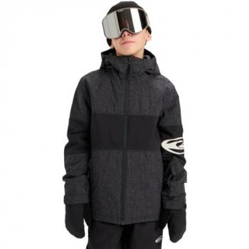 Veste Quiksilver pour enfants 10 ans High In The Hood True Black