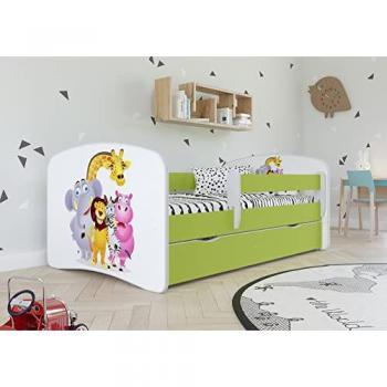Bjird Farbenfrohes Kinderbett für Mädchen und Jungen