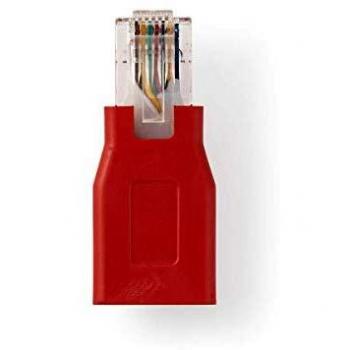 NEDIS Cat 6 Netzwerkadapter ungeschirmt RJ45 Stecker zu RJ45 Buchse