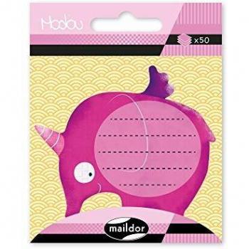 Élément Licorne Mini Bloc Mémo 50 Feuilles