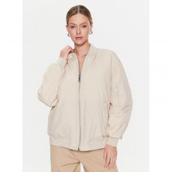 Calvin Klein Écru Stepp-Bomberjacke K20K205178 Regular Fit