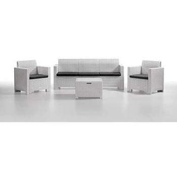 Set Salottino Nebraska 3 Poltrone e Tavolino