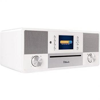 Block SR-50 Smartradio WiFi Bluetooth Streaming Hochglanz schwarz