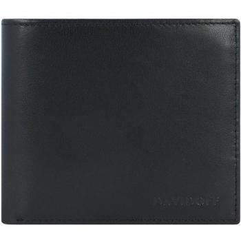Custodia di portafogli Davidoff Nera