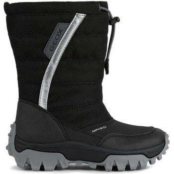 Niña y Niño Botas GEOX J26FRA Himalaya Negra Plata