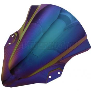 Visera de Viento Negro Dual Layer para Kawasaki Ninja 400 EX