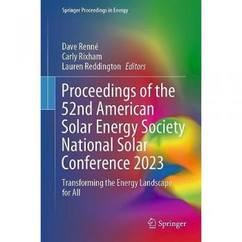 Transforming the Energy Landscape: 52nd American Solar Energy Society Conference Proceedings 2023