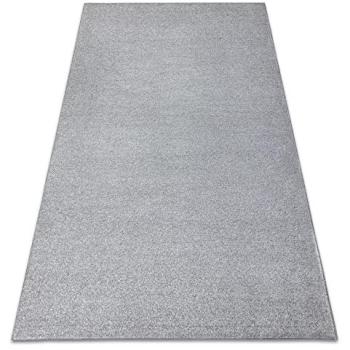 Silver “Indus” Plain Rug, 200 cm × 300 cm