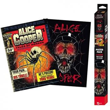 Collection Poster Chibi Alice Cooper : Tales of Horror – Crâne