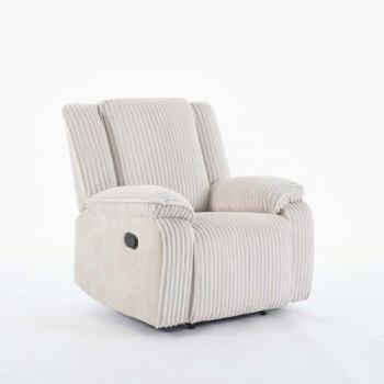 More4homes Verona Jumbo Recliner – Beige Comfort Chair