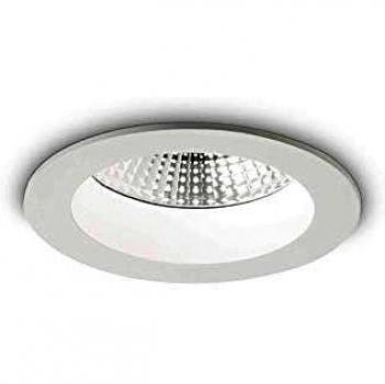 Basic LED 1 Light Recessed Spotlight White IP44