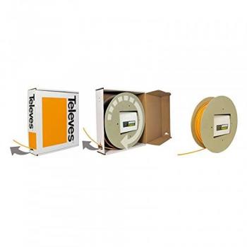 Box Ottico OB4455 Televes 4 X Uscite + Cavo Antenna 55m