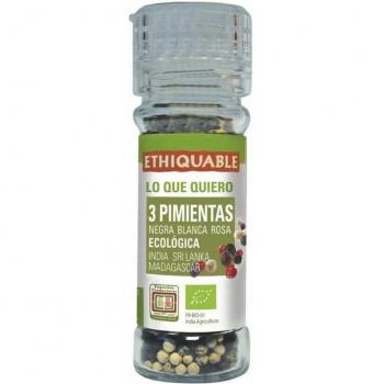 Ethiquable Mezcla 3 Pimienta Negra Blanca Rosa Bio 45g
