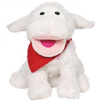 Stofftier Handpuppe Schaf Suse