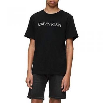Calvin Klein Jeans Boys' Black Short Sleeve T-shirt 6 Years