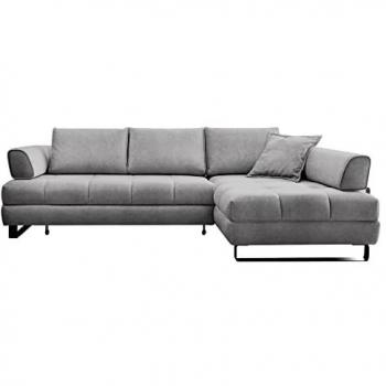 Sofá rinconero Lincoln 171, 272x173x89cm, gris