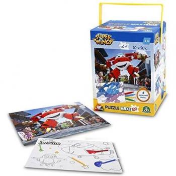 Puzzle Doble Cara Superwings 120 Piezas