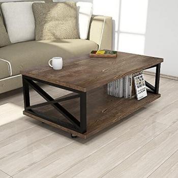 Hanah Home Madeleine Beistelltisch & Couchtisch – 98 × 42,5 × 60 cm