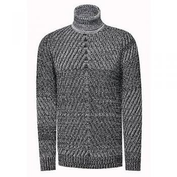 Herren Strickpullover RUSTY NEAL grau Gr. XXL, 70% Polyacryl, 30% Baumwolle