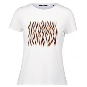 Zero Kurzarm T-Shirt mit Animalprint Design