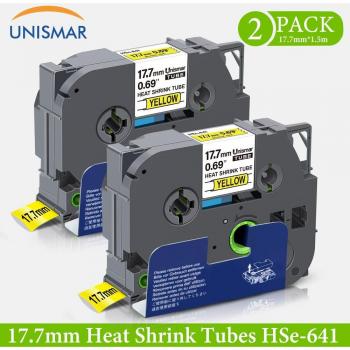 HSe-241 Heat Shrink Tube Label Tape for Brother P-Touch