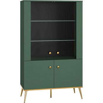 Vajillero 92 Thalia Verde 4 Puertas