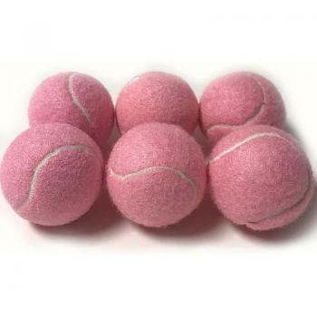 Pelota de tenis rosa multiusos