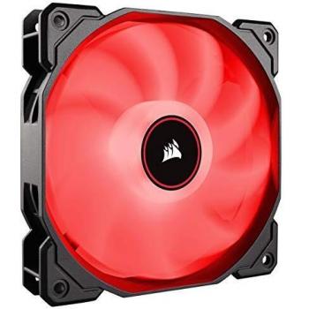 CORSAIR AF120-LED Low Noise Lüfter 120mm Rojo