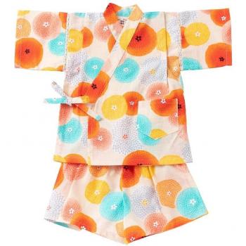 Vêtement Traditionnel Japonais Fille en Coton Rouge Prunier