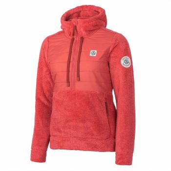 Giacca Ternua Red Cove Mezza Zip Cranberry