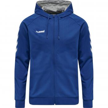 Felpa Hummel con zip Go Cotton