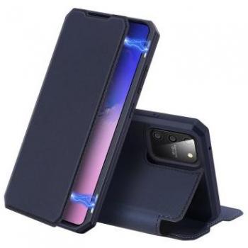 Porte-cartes coque de protection Dux Ducis pour Galaxy S10 Lite, bleu nuit
