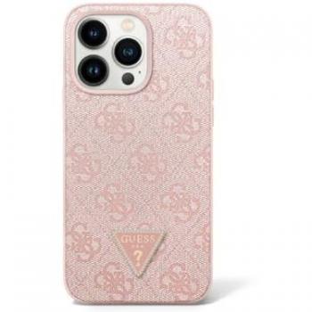 Étui Chic Guess Rose Champagne pour iPhone 16 Pro