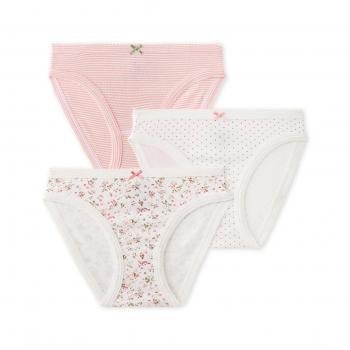 Culotte Fille Petit Bateau Lot de 3 Multicolore 12 Ans