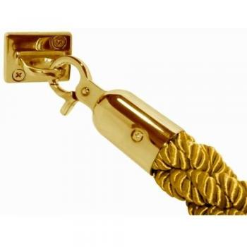 1.5m Gold Twist Barrier Rope by Bolero