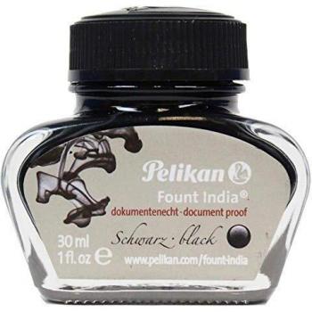 Pelikan Black Drawing Ink for Fountain Pens