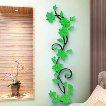 Mural de Arte 3D Árbol de la Vida, Pegatina de Pared para Sala de Estar