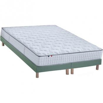 Ensemble Matelas et Sommier Vert 180x200