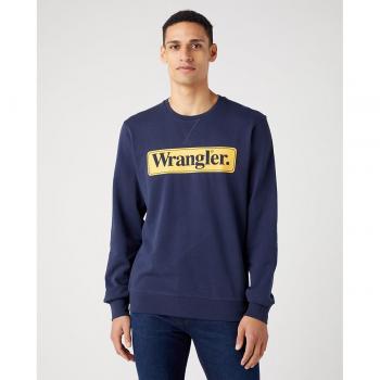 Camiseta Deportiva Wrangler Azul Hombre