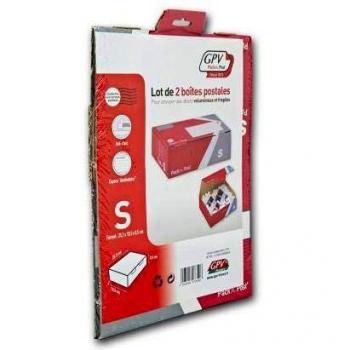 Boîte postale Pack'n Post 175x250x80 rouge/gris