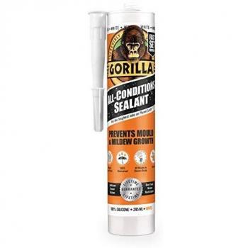 Gorilla Glue GRGSEALWH295 Gorilla All Condition Sealant White 295ml
