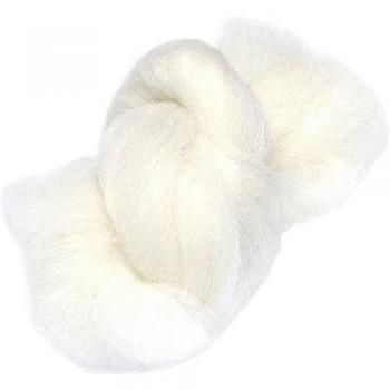 Premium White Merino Wool Pad – 1 Unit (50 g)