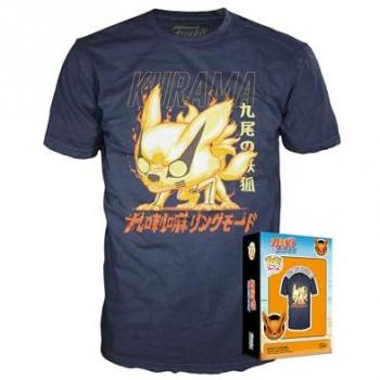 T-shirt Manches Courtes Naruto Shippuden Funko Kurama