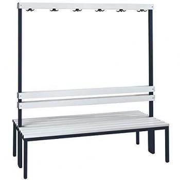 Certeo Wolf Panca Spogliatoi Schienale Bifacciale Doghe In