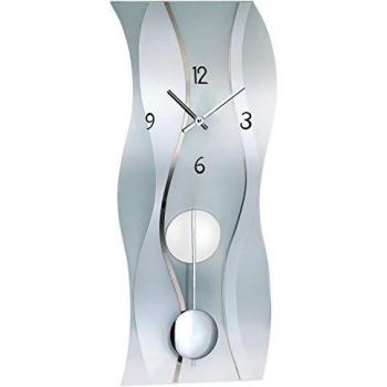 AMS Pendeluhr Holz 95 x 42 cm