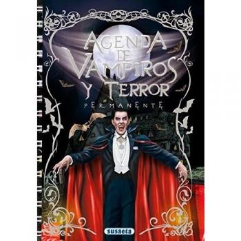 Agenda escolar permanente vampiros y terror