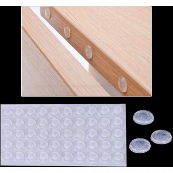 50Pcs Adhesive Door Stop Buffer Pad