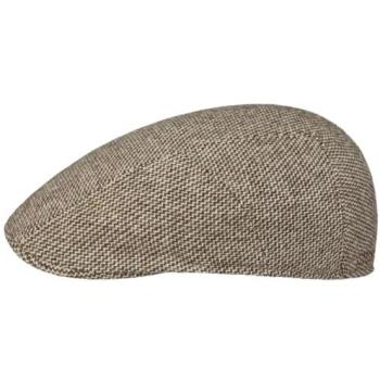 Men’s Stetson Pocola Wool Flatcap – Beige/Brown – L