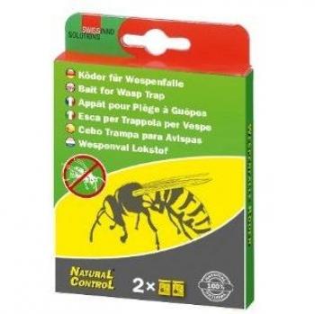 Cebo para trampa de avispas, respetuoso con el medio ambiente, 2 uds