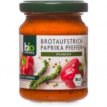 Bio Zentrale: Paprika & Pfeffer Brotaufstrich 125 g